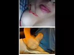 סבתא קינקית מקבלת בעל פה תוך סרטים ארוטים לצפיה ישירה כדי התפרצות
